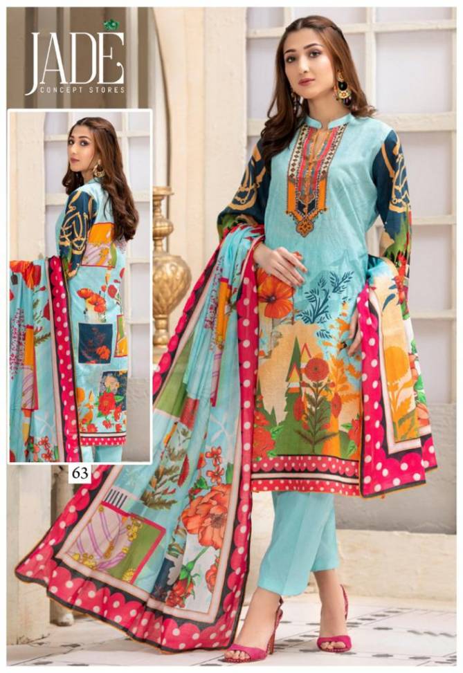Jade Firdous Urbane 7 Wholesale Karachi Cotton Dress Materials Collection